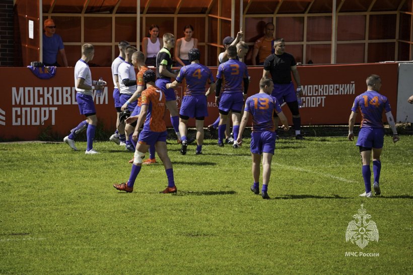 В Москве стартовали  Всероссийские соревнования Спартакиады МЧС России по регби-7