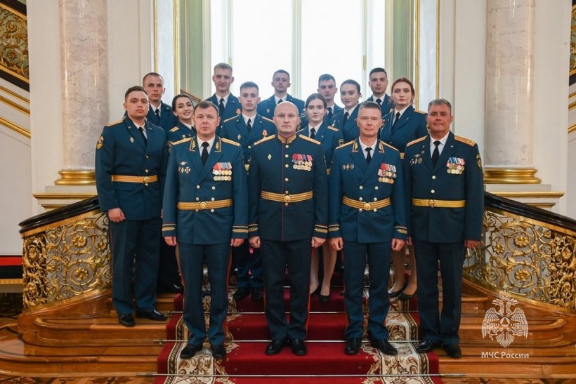 В Кремле лучшие выпускники Академии встретились с Владимиром Путиным