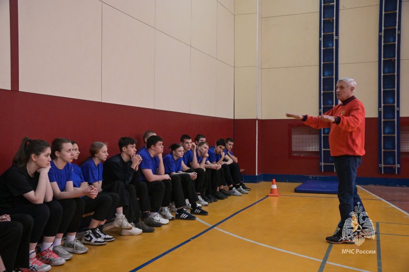 Сегодня в Академии прошли практические занятия с обучающимися кадетского класса