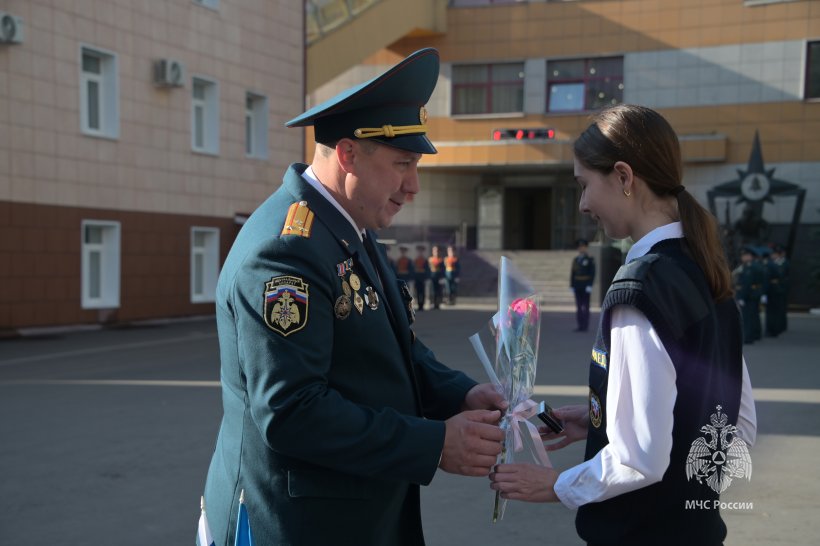  В Академии прошла торжественная линейка, посвященная Дню знаний   