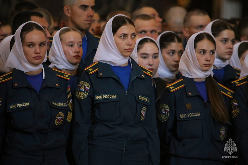 Личный состав Академии принял участие в благодарственном молебне
