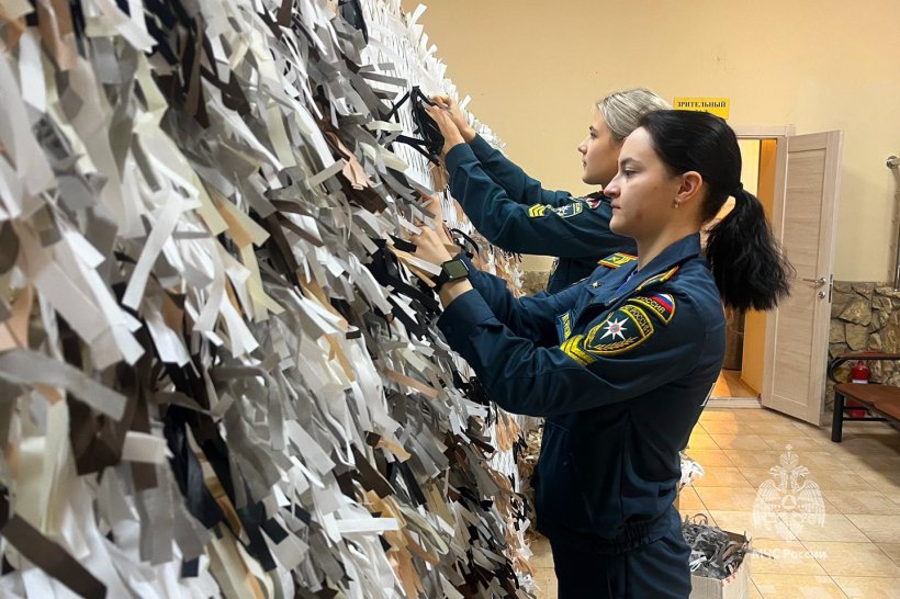 Личный состав Академии ГПС МЧС России продолжает оказывать посильную помощь участникам СВО