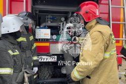 В Ногинске завершились практические занятия у девушек 1, 2 и 3 курсов факультета пожарной и техносферной безопасности