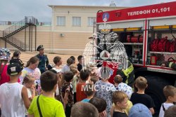 Курсанты провели открытый урок в городе-курорте Геленджик