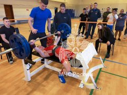В Академии прошла Спартакиада по пауэрлифтингу