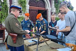 Курсанты Академии посетили фестиваль исторической реконструкции «Времена и эпохи»