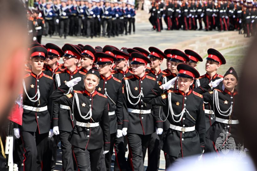 Академия приняла участие в фестиваль-форуме кадетского движения на Поклонной горе