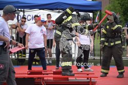 В Апаринках наградили победителей 1-ого международного гран-при профессионального мастерства пожарных и спасателей