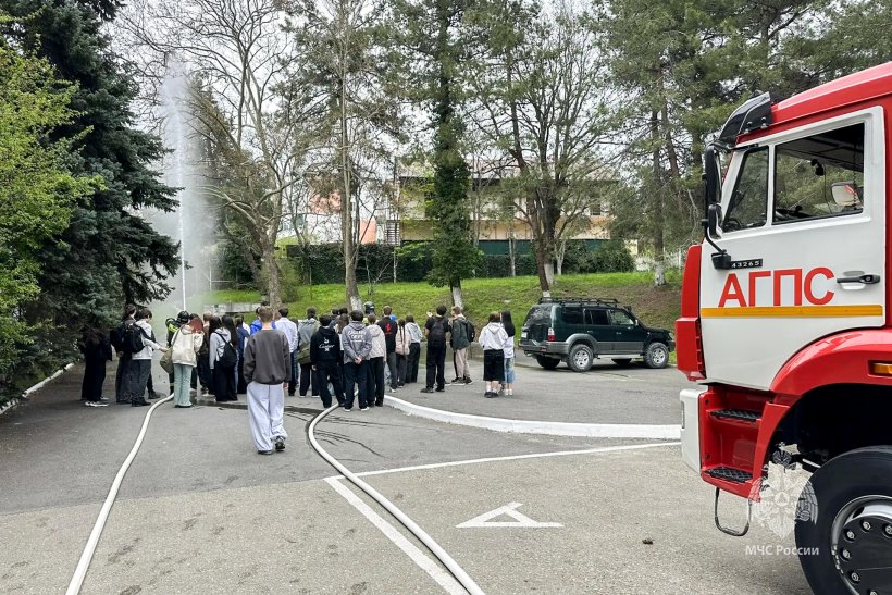 Курсанты Академии провели открытый урок в Краснодарском крае