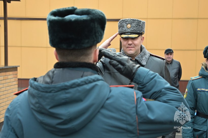 Сегодня на плацу Академи состоялось построение постоянного и переменного состава.