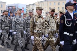 Парадные расчеты Академии приняли участие в Парадах Победы