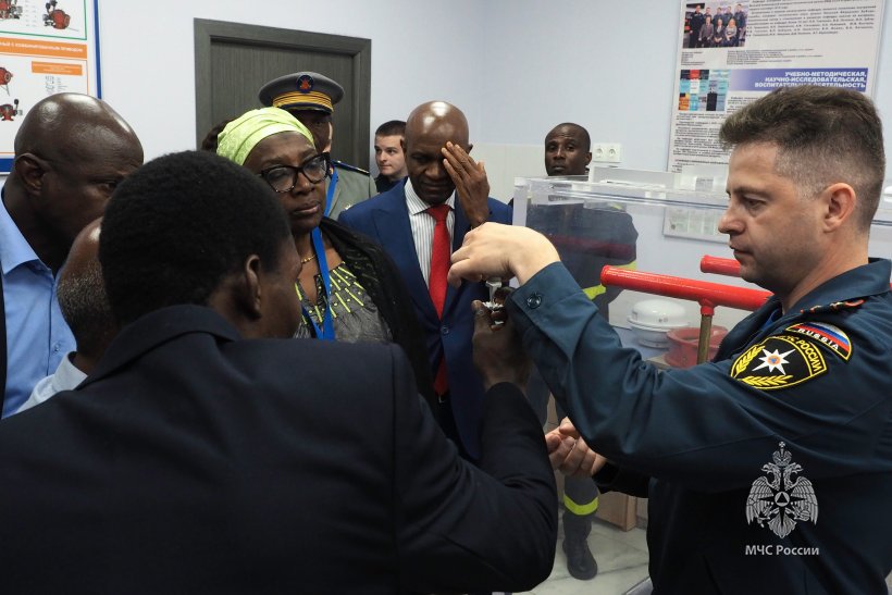 Академию посетила делегация иностранных граждан 