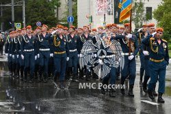 Парадные расчёты Академии приняли участие в Парадах Победы, посвященных празднованию 78-й годовщины Победы в Великой Отечественной войне