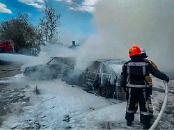 Курсанты Академии отработали действия при ликвидации последствий дорожно-транспортного происшествия