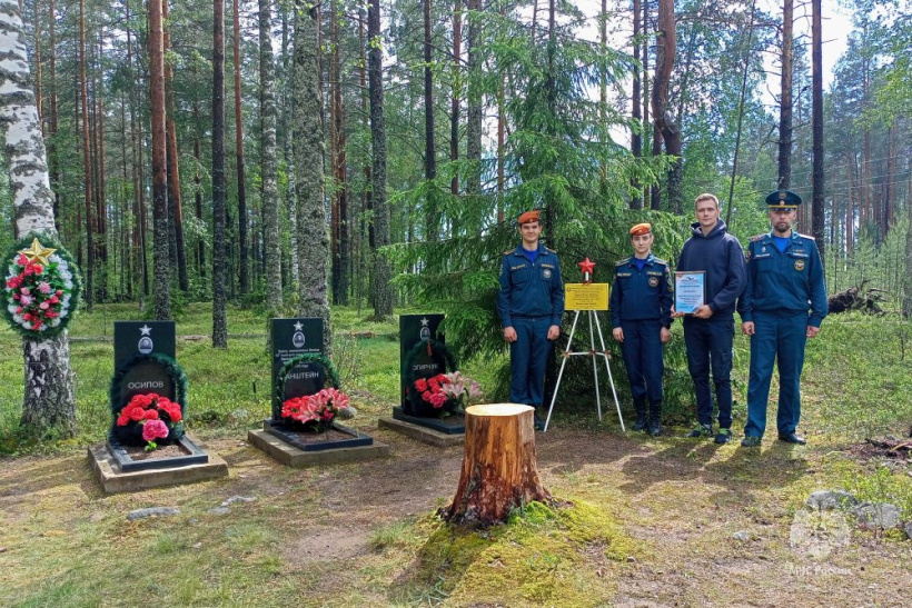 Поисковый отряд Академии продолжает вести мемориальную работу