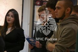 Академию посетили волонтеры Международной выставки-форума «Россия» 