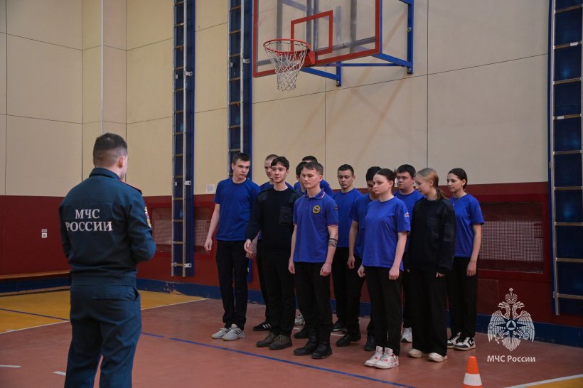 Сегодня в Академии прошли практические занятия с обучающимися кадетского класса