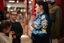 В Академии ГПС МЧС России побывали дети защитников Отечества