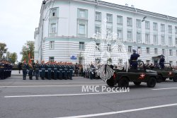 Парадные расчеты Академии приняли участие в Парадах Победы