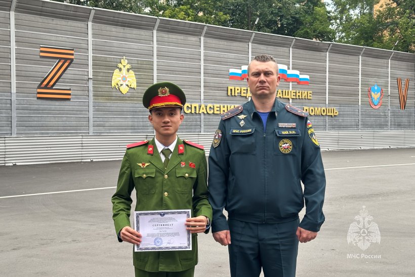 В Академии состоялся выпуск слушателей Института подготовки иностранных граждан
