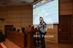 Встреча с кадетами в АГПС МЧС России