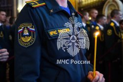 Личный состав Академии принял участие в молебне в честь иконы Божьей Матери "Неопалимая Купина"