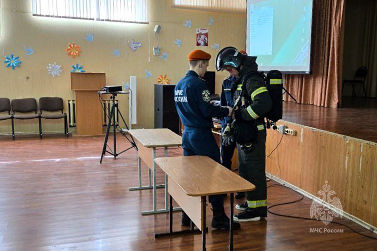 Курсанты Академии провели открытый урок