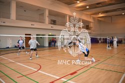 В Академии состоялись соревнования по бадминтону