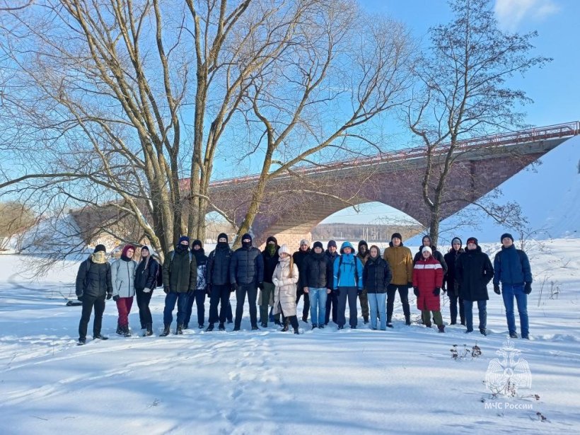 Поисковый отряд Академии совершил ряд зимних походов