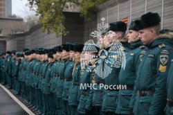 На плацу Академии состоялось построение переменного и постоянного состава