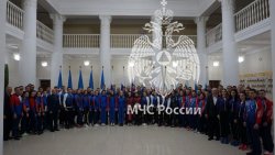 Сборная Академии принимает участие в всероссийских соревнованиях МЧС России «Кубок образовательных организаций высшего образования МЧС России» по пожарно-спасательному спорту