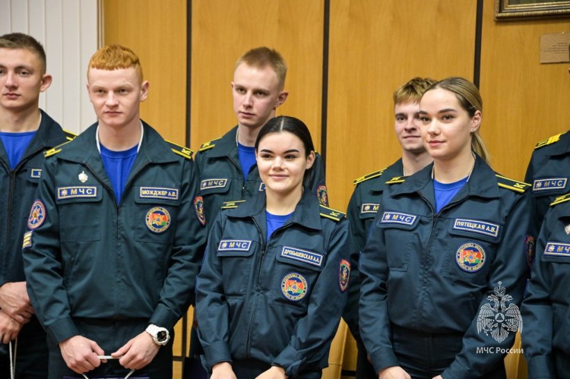 Ордена Почёта Академии ГПС МЧС России в рамках обмена опытом посетили курсанты УГЗ МЧС Беларуси