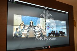 Заместитель Министра МЧС России Антон Герасимов провел рабочую встречу с представителями Академии и центрального аппарата