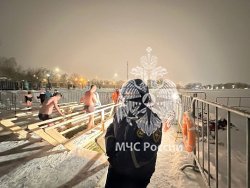 Обучающиеся Академии обеспечивали безопасность крещенских купаний