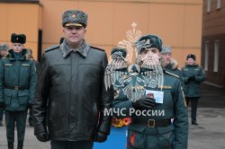 На плацу состоялось ежемесячное построение постоянного и переменного состава Академии