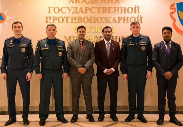 Академию ГПС МЧС России посетили представители Республики Индия