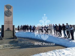 Поисковики Академии совершили лыжный поход по Бородинскому полю