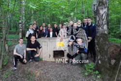 Поисковый отряд Академии продолжает активно заниматься проектом «Московские рубежи»