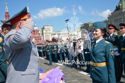На Красной площади состоялся выпуск молодых специалистов