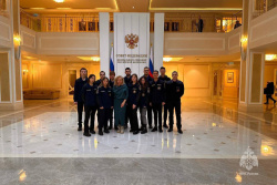 Студенты Академии в Совете Федерации Федерального Собрания Российской Федерации