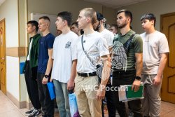 В Академию на абитуриентские сборы прибыли кандидаты, имеющие среднее профессиональное образование