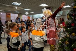 Для детей сотрудников Академии прошла новогодняя ёлка