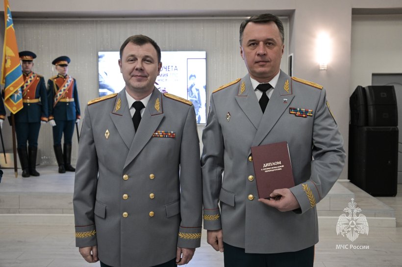 В Академии состоялся выпуск слушателей института развития 