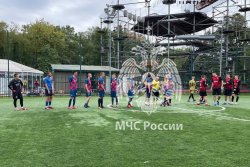 Курсанты Академии приняли участие в товарищеском турнире «Кубок ВДНХ» по футболу