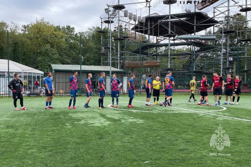 Курсанты Академии приняли участие в товарищеском турнире «Кубок ВДНХ» по футболу