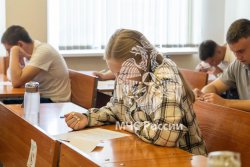 В Академии продолжаются вступительные испытания для абитуриентов, поступающих на базе среднего профессионального образования