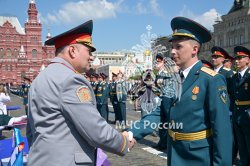 На Красной площади состоялся выпуск молодых специалистов