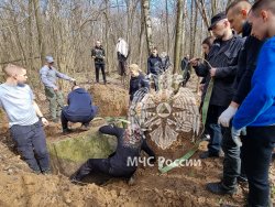 Поисковый отряд продолжает активно заниматься проектом «Московские рубежи»