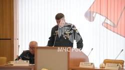 В Академии состоялось очередное заседание Ученого совета под председательством начальника Академии Вячеслава Бутко.