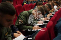 Личный состав Академии принимает участие в Экодиктанте